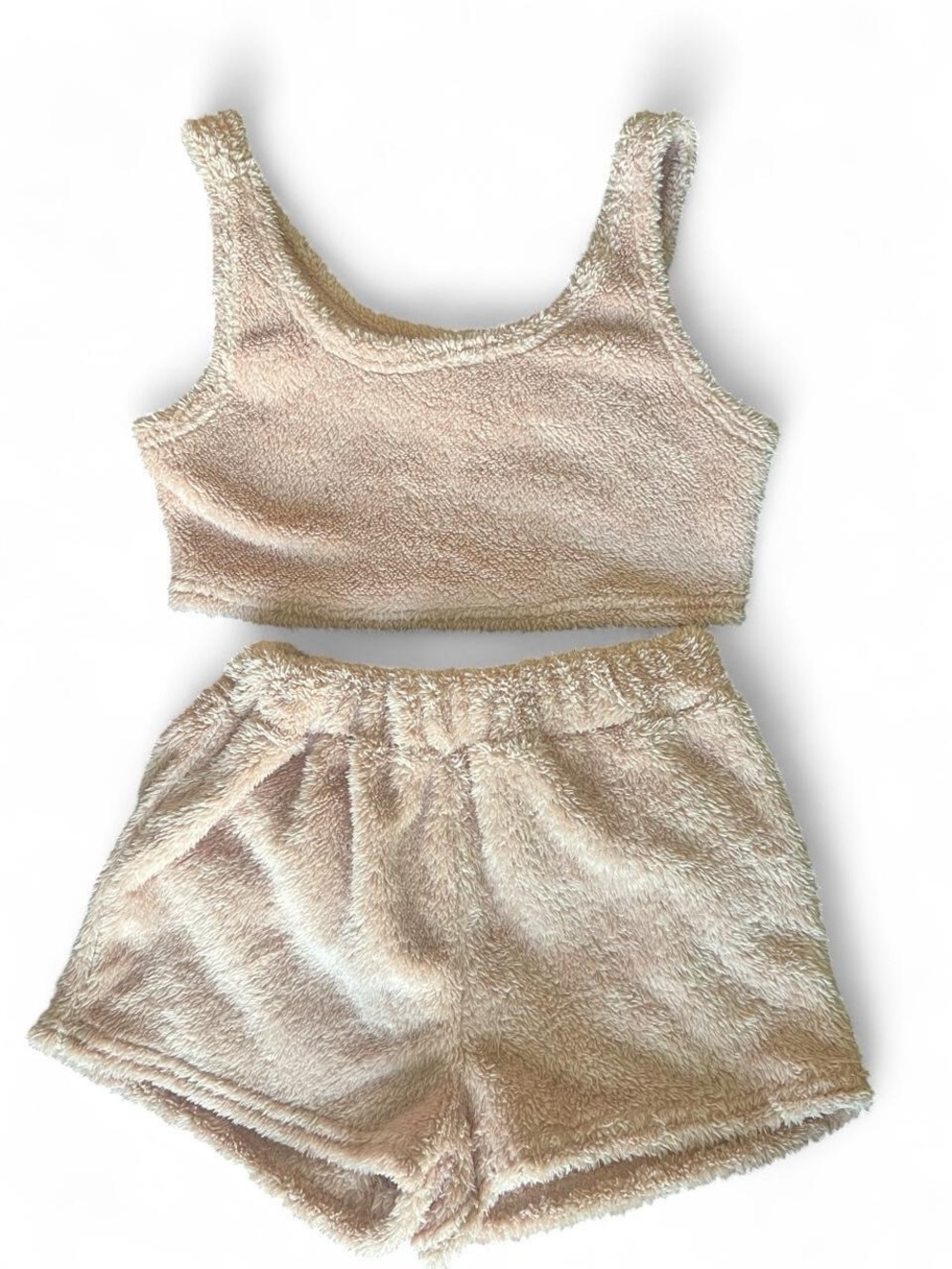 Fuzzy Women’s Pajamas Short Set M
